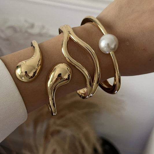 PERSONALIZED LIGHT LUXURY HIGH-END GOLD BRACELET_CWMM3083