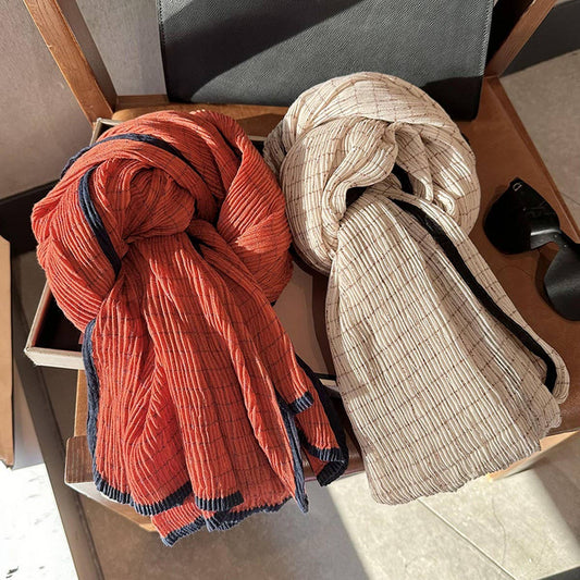 CASUAL THICK WARM PLAID SCARF_CWASC1414