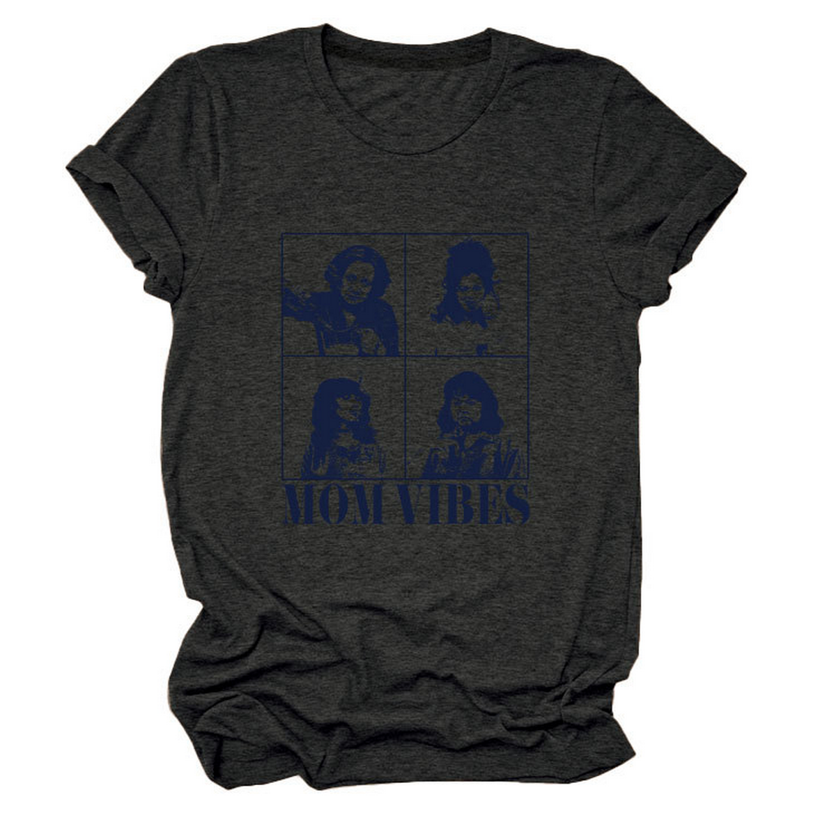 Trendy Casual Women's Crew Neck T-Shirt