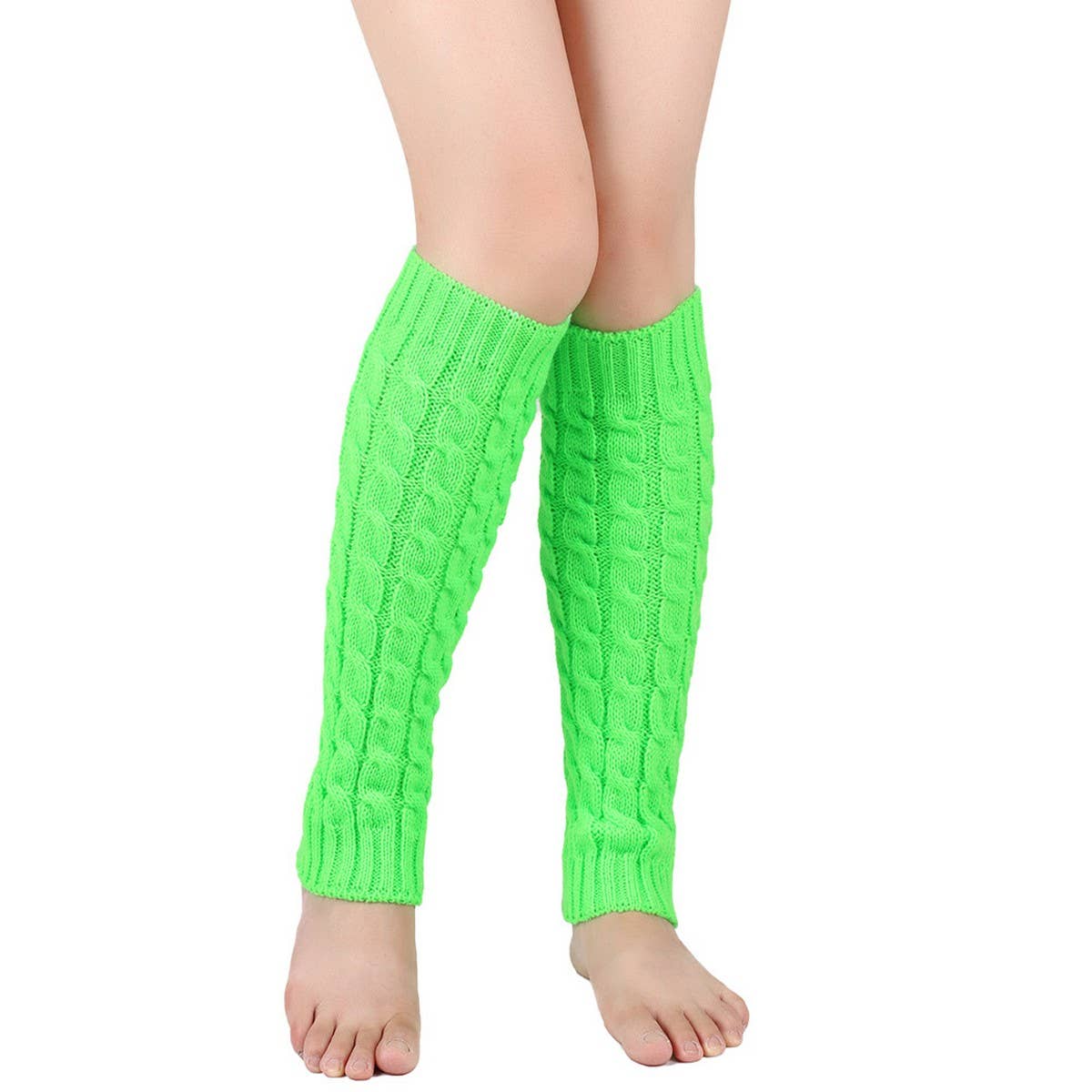 CWMS0811_Winter Warm Knitted Twist Leg Warmers
