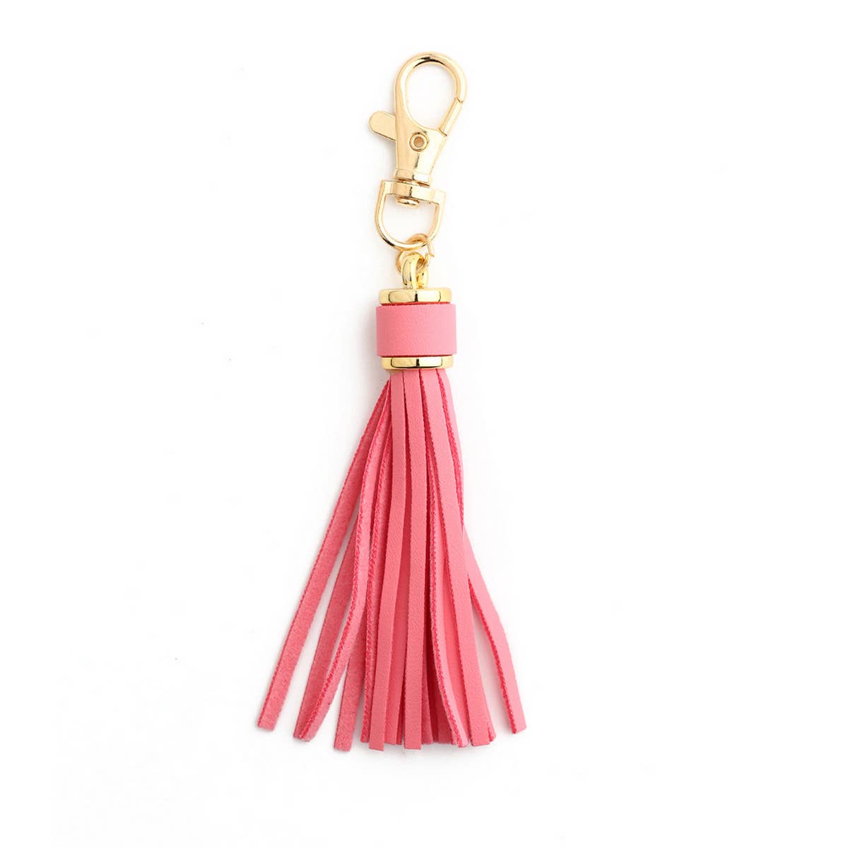 TASSEL LEATHER KEYCHAIN ACCESSORY