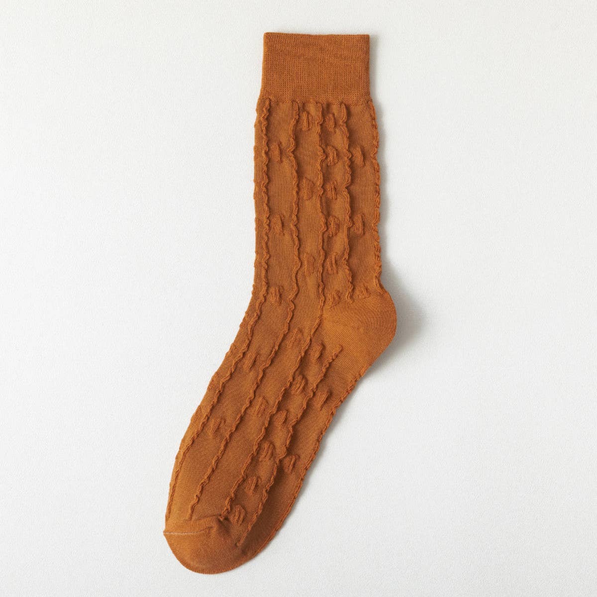 WOMEN SIMPLE THIN AND COMFORTABLE TWIST SOCKS