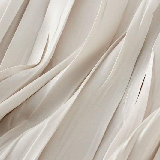 FLOWING PLEATED A-LINE SKIRT WITH WIDE SWING