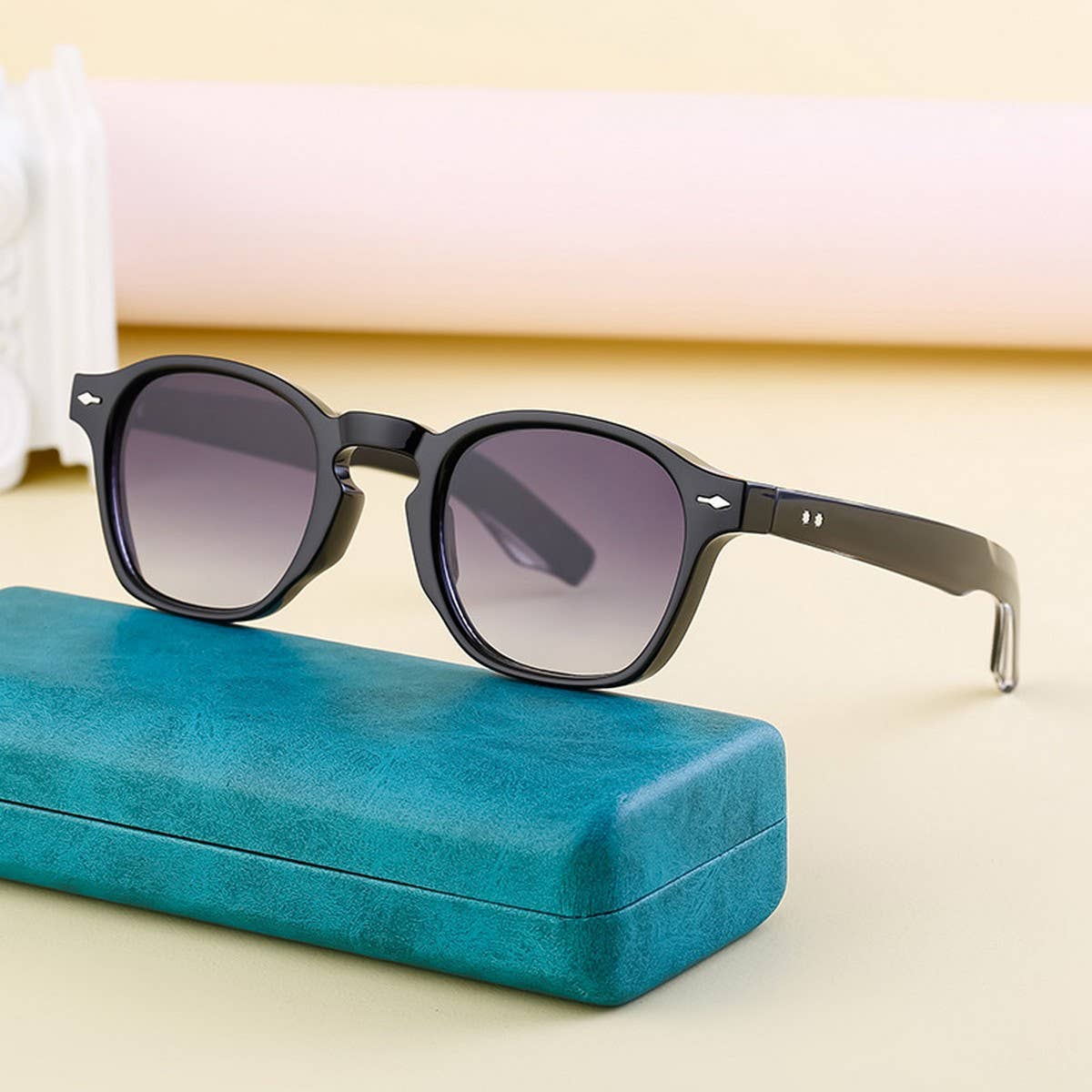 RETRO SUNGLASSES ROUND FRAME SUNGLASSES