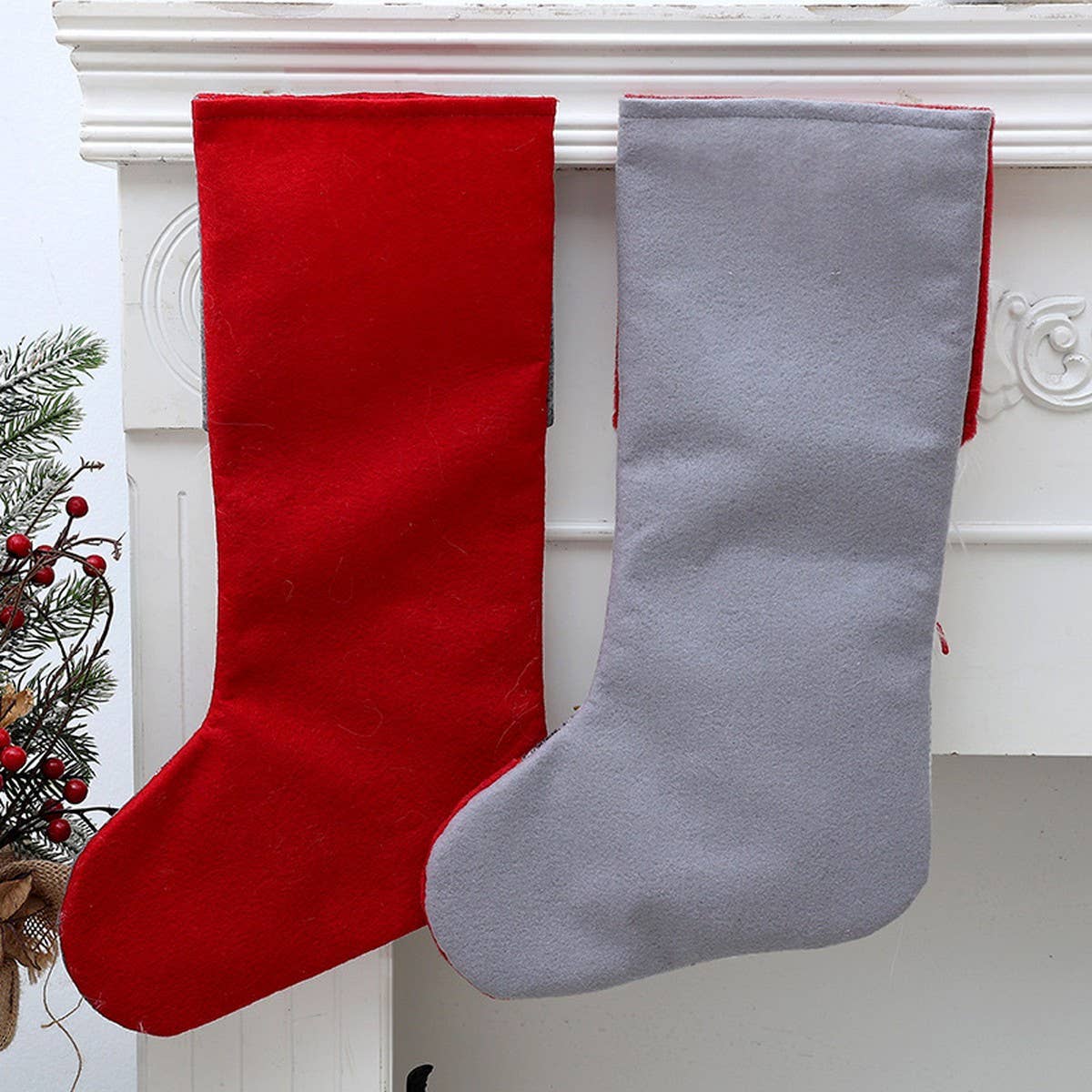 CWMS0924_Christmas Socks Rudolph Gift Goodie Bag