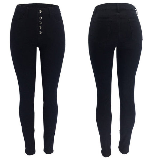 WOMENS HIGH WAISTED AND HIP LIFTING SLIM FIT JEANS_CWJP0162