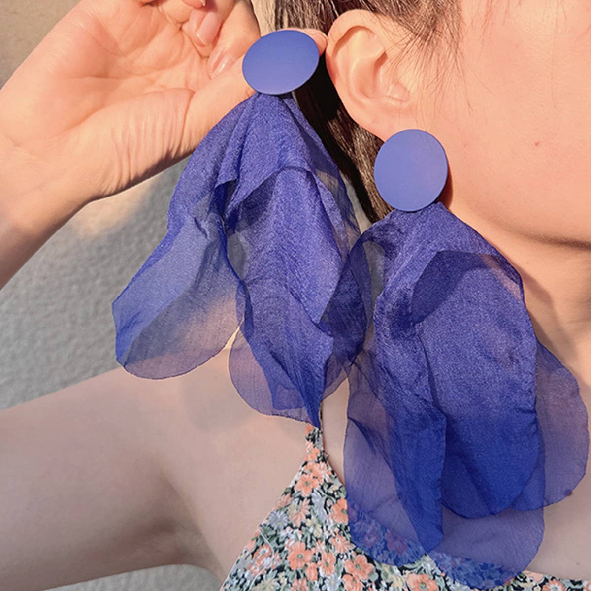 Statement Tassel Earrings ??Long Drop Indie Design_CWMM6168