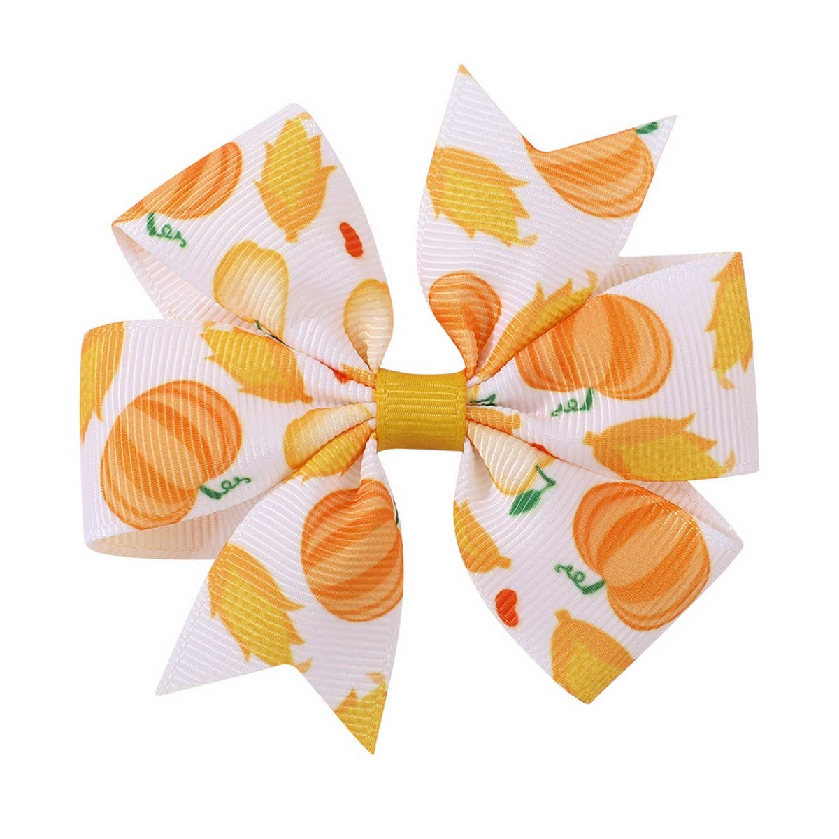 Thanksgiving Turkey Pumpkin Tail Hair Clip