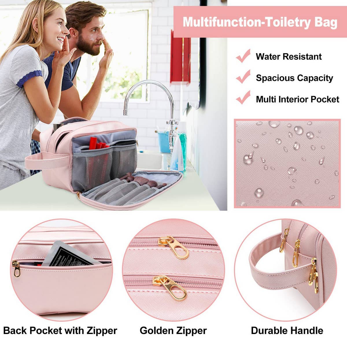 PORTABLE COSMETIC BAG WATERPROOF TOILETRY BAG_CWAB2354