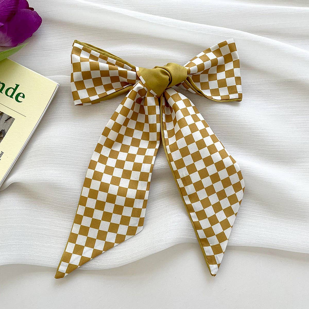 NEW YELLOW WHITENING HIGH-END FASHION HEADBAND_CWAHA4134