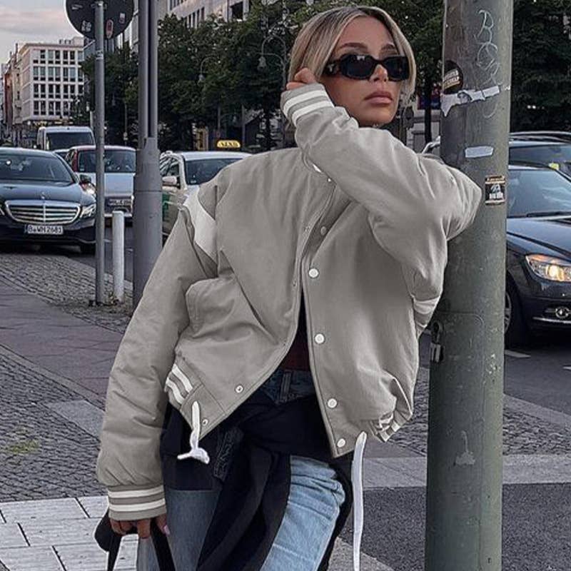 COMFORTABLE CASUAL FASHION CREW NECK JACKET