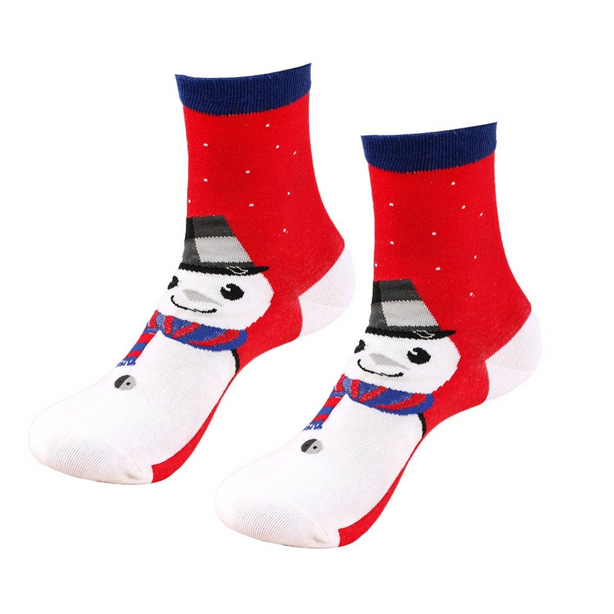 CWMS02722_CHRISTMAS CARTOON CREW SOCKS SANTA