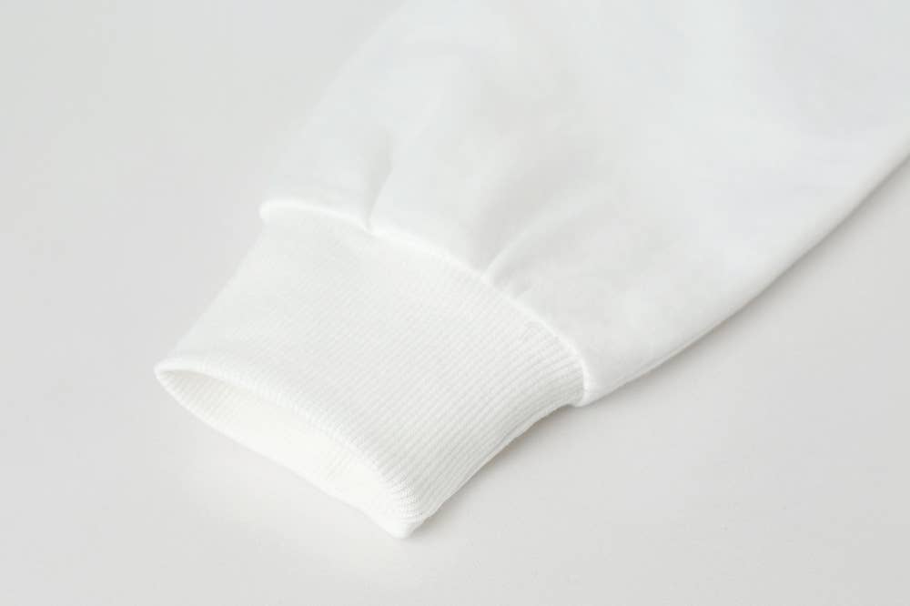 Brooklyn printed loose off-the-shoulder hoodie