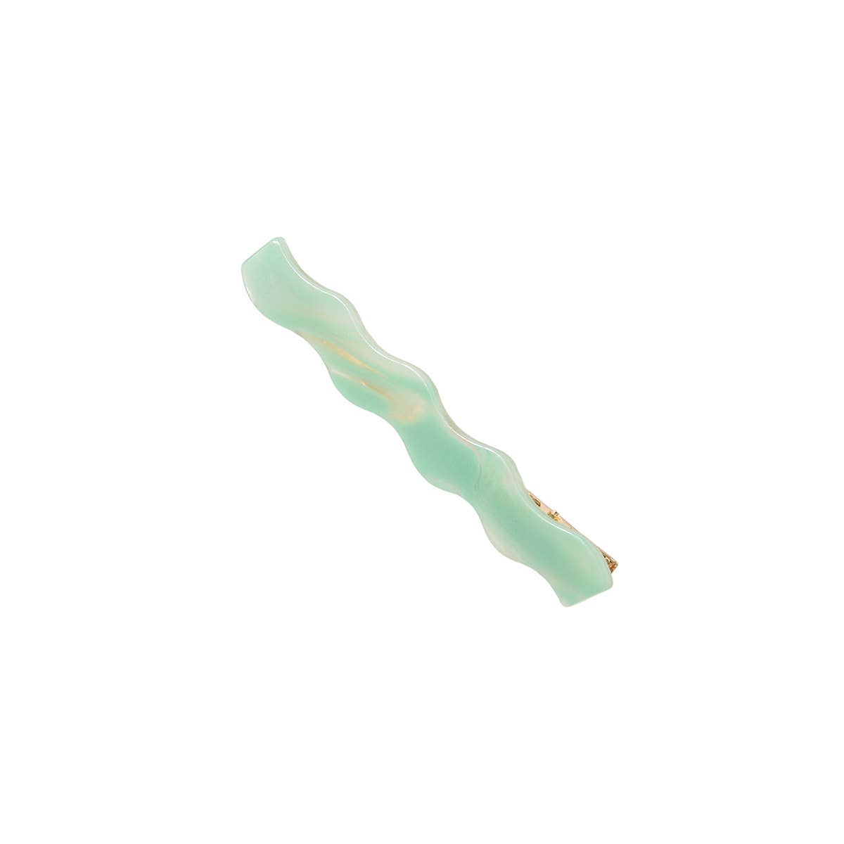 ACETIC ACID HAIR CLIP SIMPLE GIRL ONE WORD CLIP