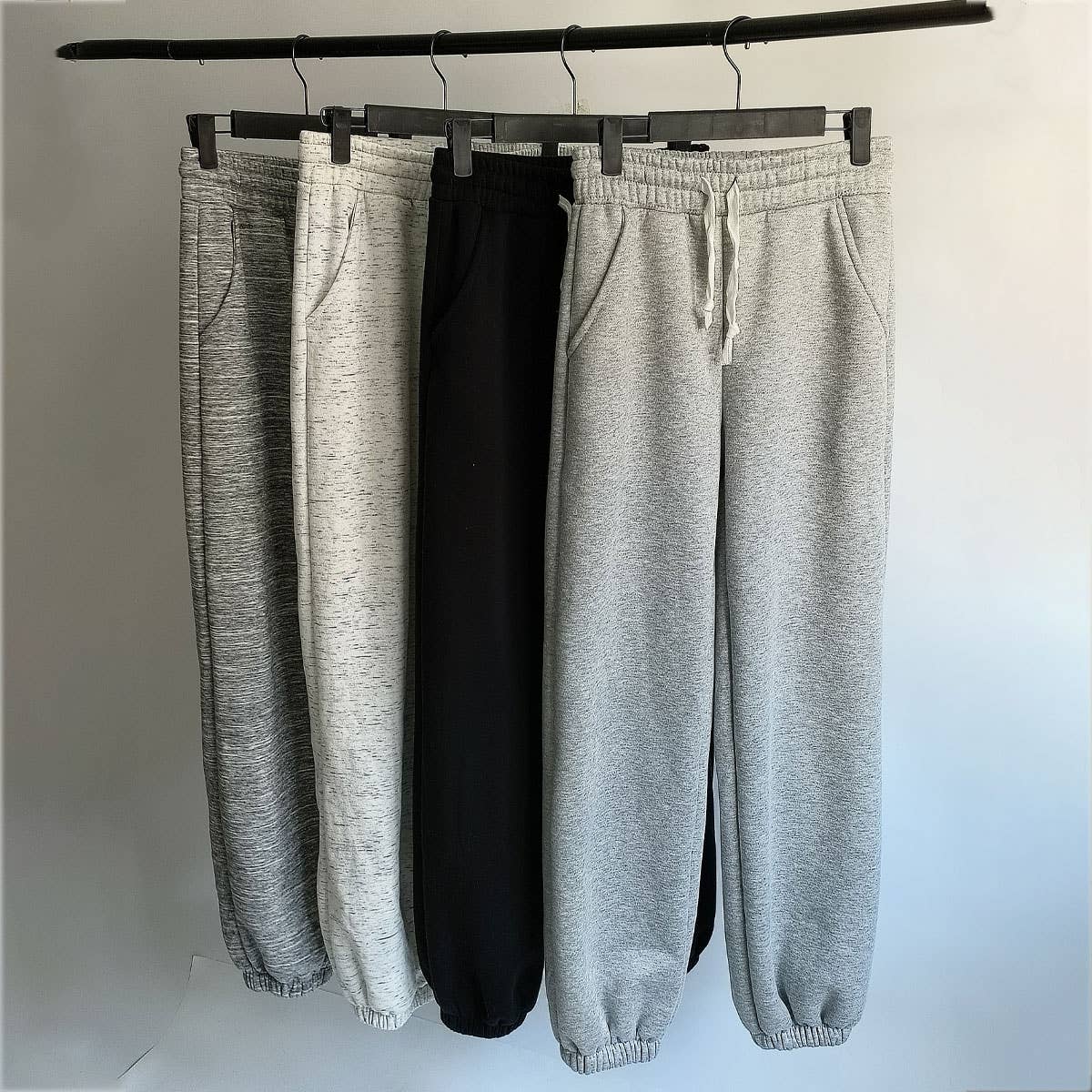 DiscountCWBLP884_LOOSE WIDE-LEG SPORTS PANTS CASUAL PANTS