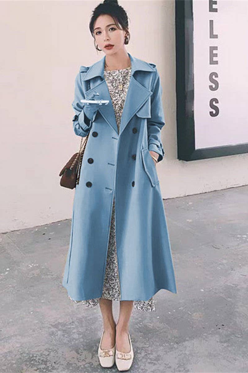 CWOBL00206_TEMPERAMENTAL COMMUTING BRITISH STYLE LONG COAT