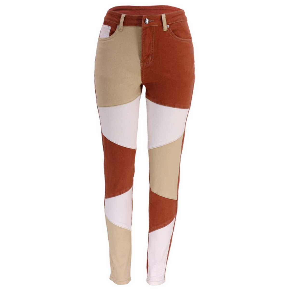 SPLICING STRAIGHT AND SLIM FITTING WIDE LEGS JEANS_CWJP0177