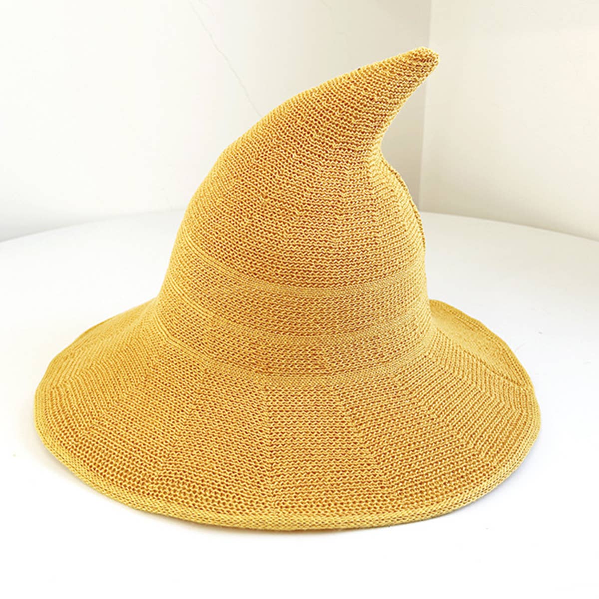 Halloween Pointed Witch Hat, Knit & Foldable_CWAH0617