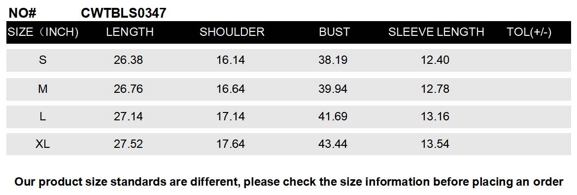 CWTBLS0347_V-Neck Short Sleeve Print Top