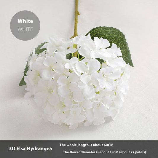 3D Printed 72-Piece Hydrangea Artificial Flower_CWMM6484