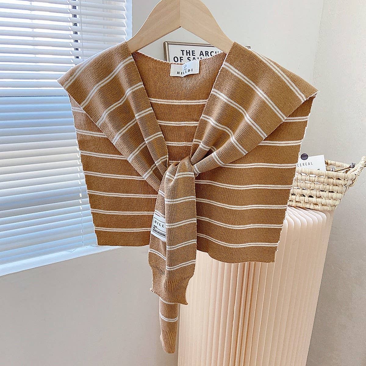 CWASC03116_KNIT MERMAID SHAWL CAPE SUN PROTECTION SCARF