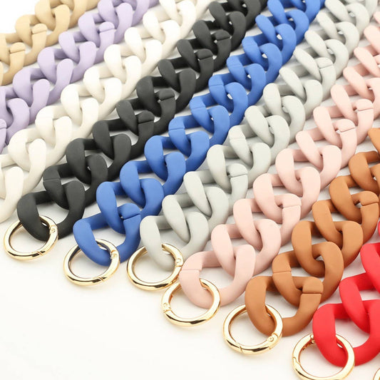 Macaron Color Phone Case Chain, DIY Bag Strap_CWAB5100