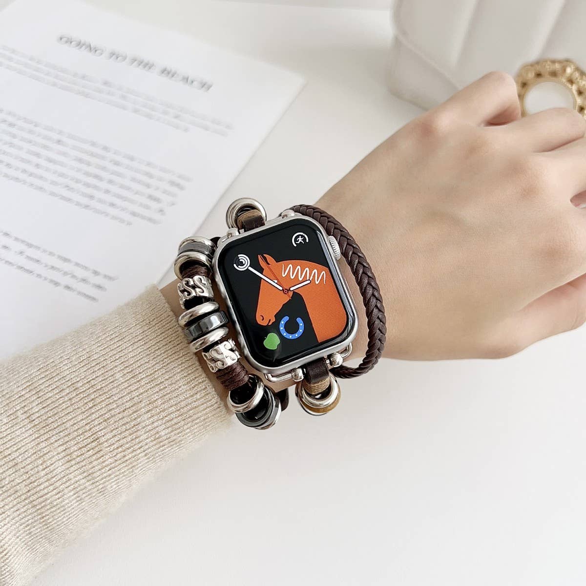 BOHEMIAN WOVEN WATCH STRAP IWATCH9-1_CWWW0037