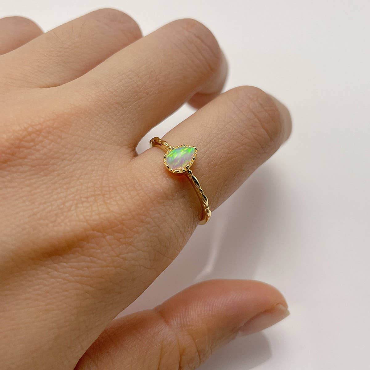 FRESH AND NATURAL CLAVICLE CHAIN RING SET