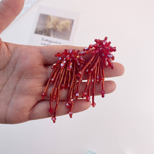 FIREWORKS RETRO ELEGANT DRESS EARRINGS