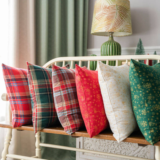 MULTI PATTERNED COSY PILLOW COVER PILLOW CASE
