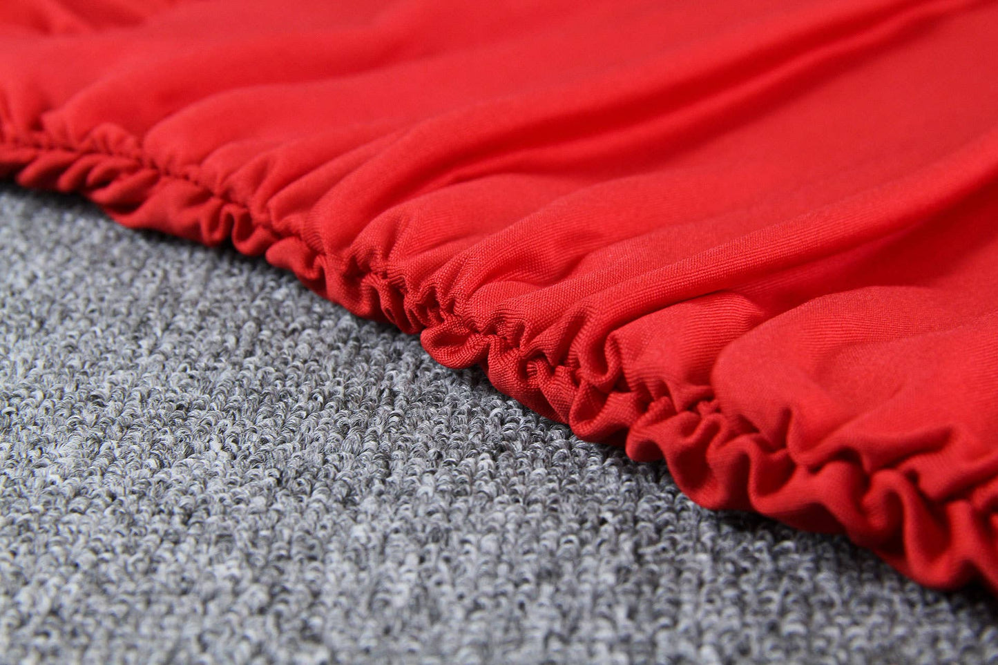 DEEP V-NECK HALTER DRESS WITH HALTER PLEATS