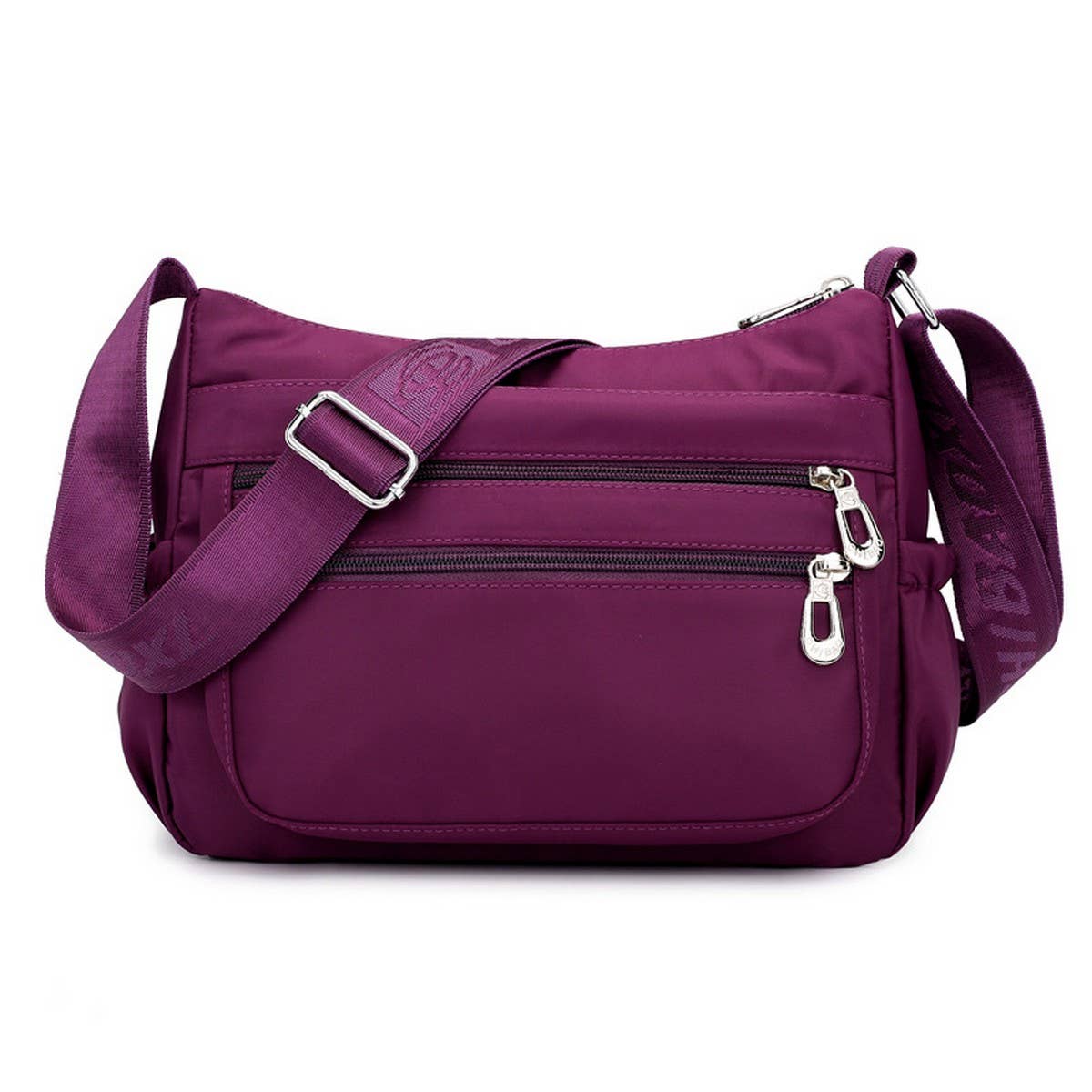 NYLON WATER-REPELLENT CROSSBODY SHOULDER BAG_CWASC1744