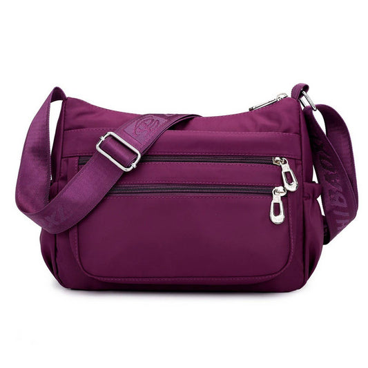 NYLON WATER-REPELLENT CROSSBODY SHOULDER BAG_CWASC1744