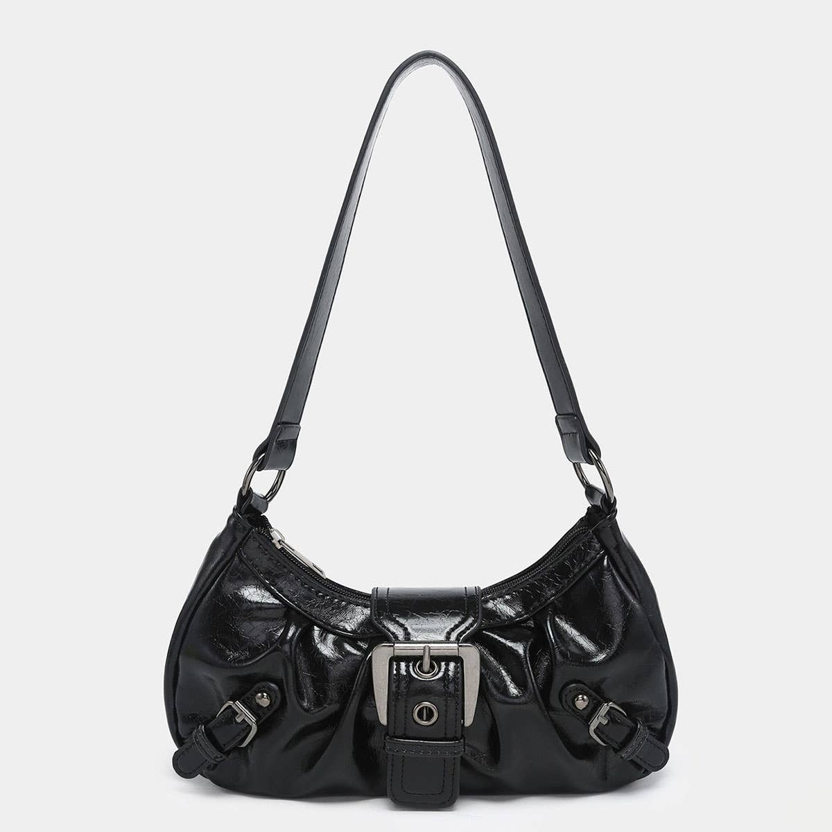 Maillard retro distressed single-shoulder bag