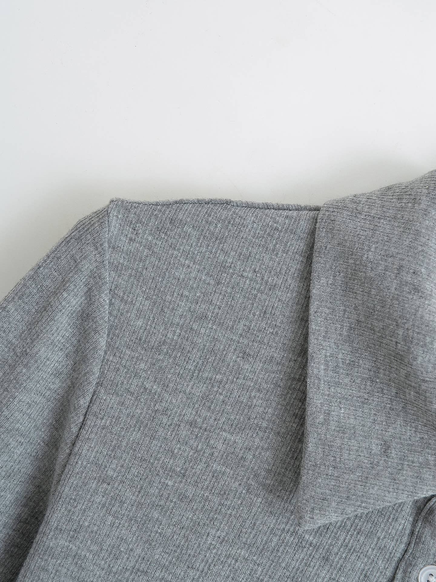 College style retro solid-color Polo lapel dress