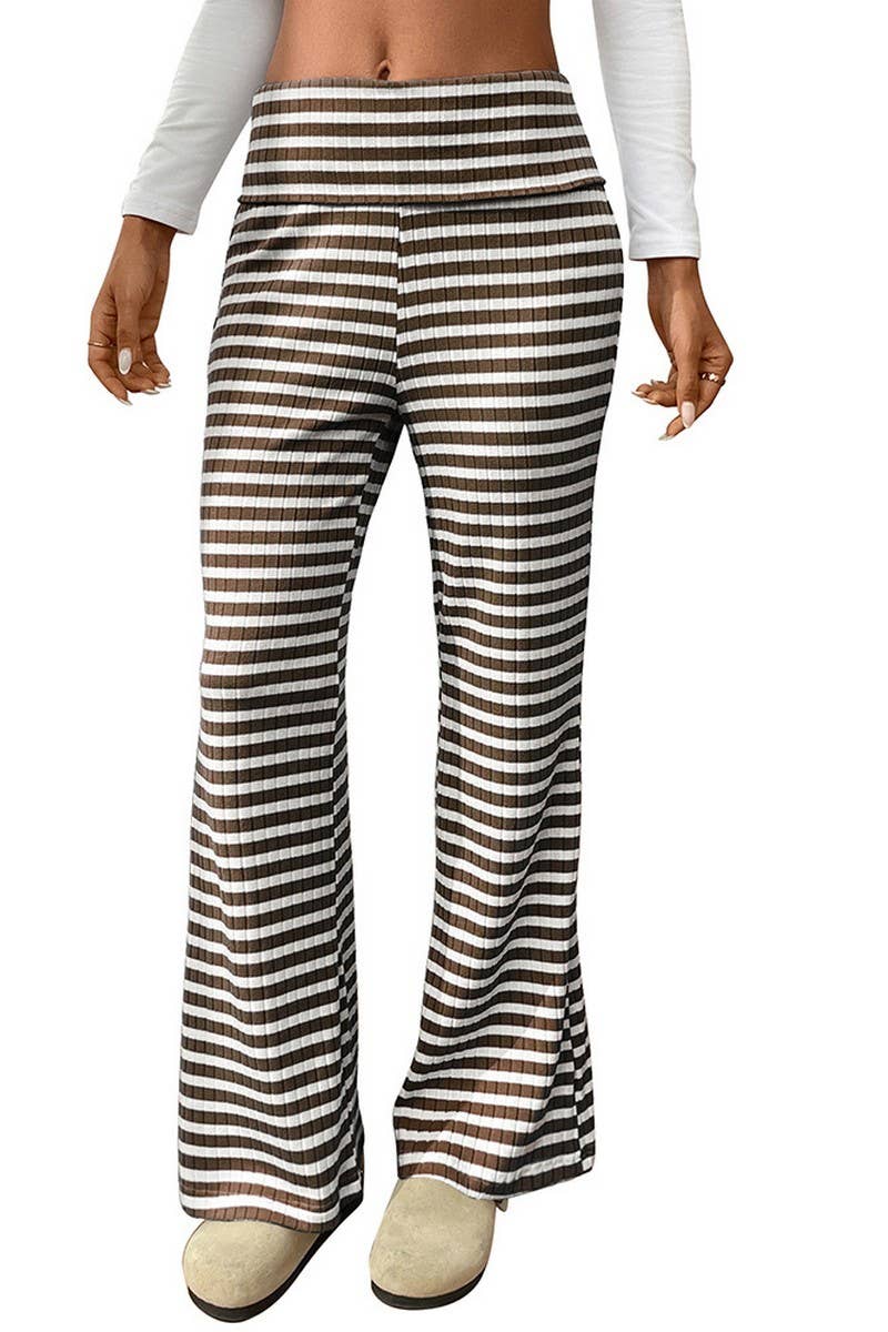CWBLP00970_CASUAL STRAIGHT-LEG STRIPED LOUNGE PANTS