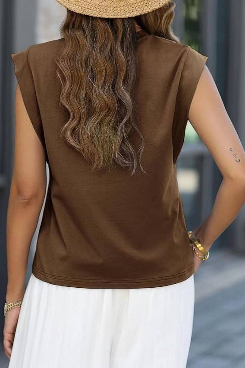 CWTTSL0240_Round Neck Sleeveless Knit Top