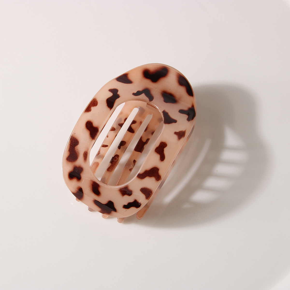Oval Flat Hair Clip for Women, Strong Grip Clamp_CWMM4936
