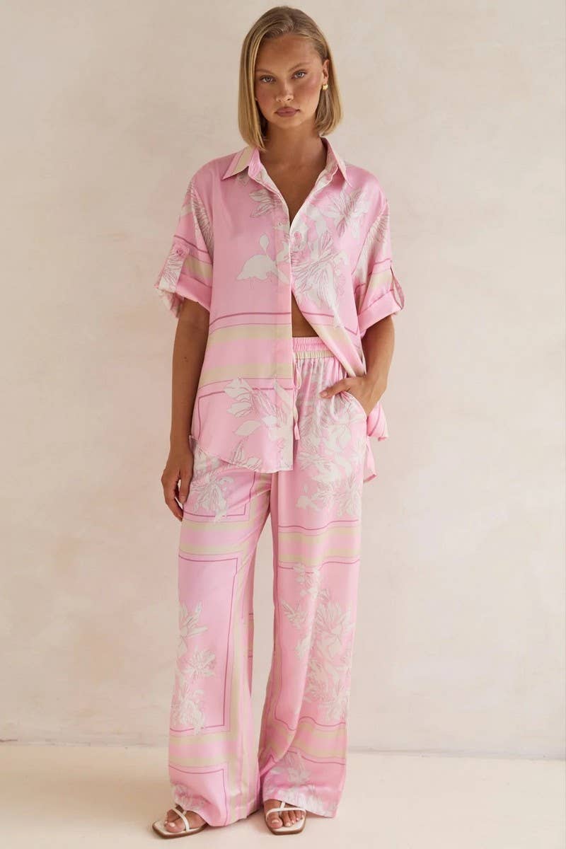 CWSS1205_SUMMER HOME WEAR FASHION CASUAL SUIT