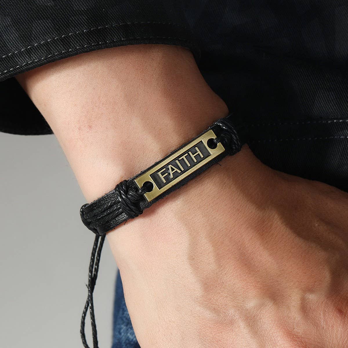 NEW JEWELRY SIMPLE RETRO ALLOY BRACELET