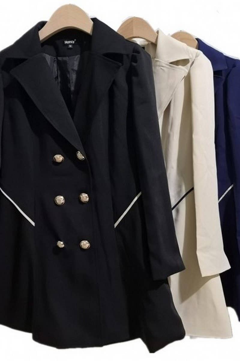 CWOCO1125_SLIM FIT MID-LENGTH COMMUTER WINDBREAKER