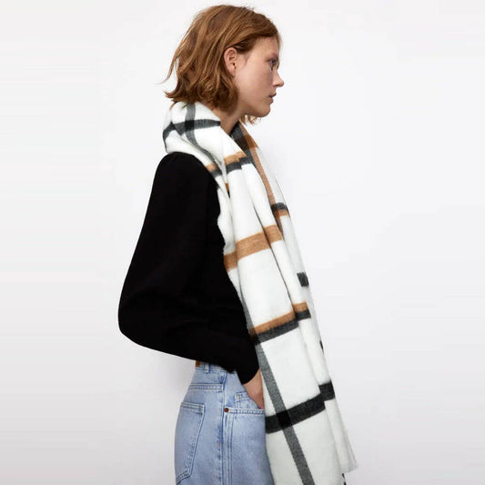 Soft Touch Scarf ??Double-Sided Winter Neck Warmer_CWASC2369