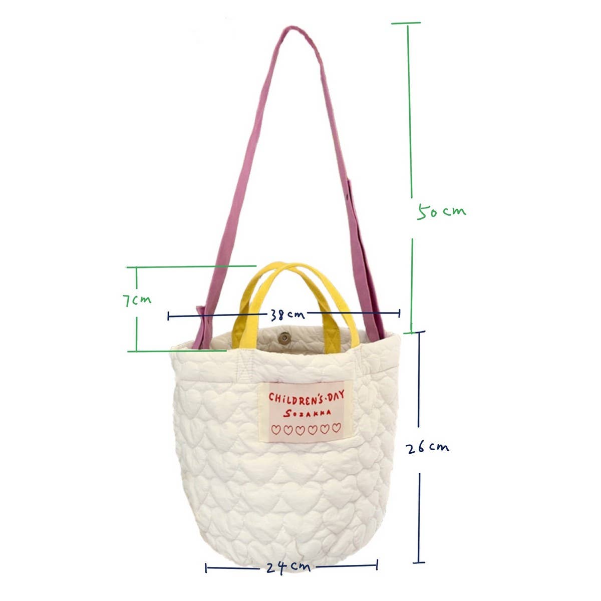 CWAB5808_LARGE CAPACITY SWEET HANDBAG CROSSBODY BAG