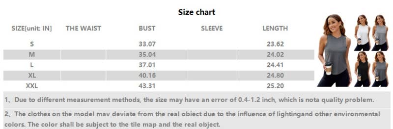 CWTTK1124_CREW NECK STRETCHY SPORTS RUNNING TANK TOP