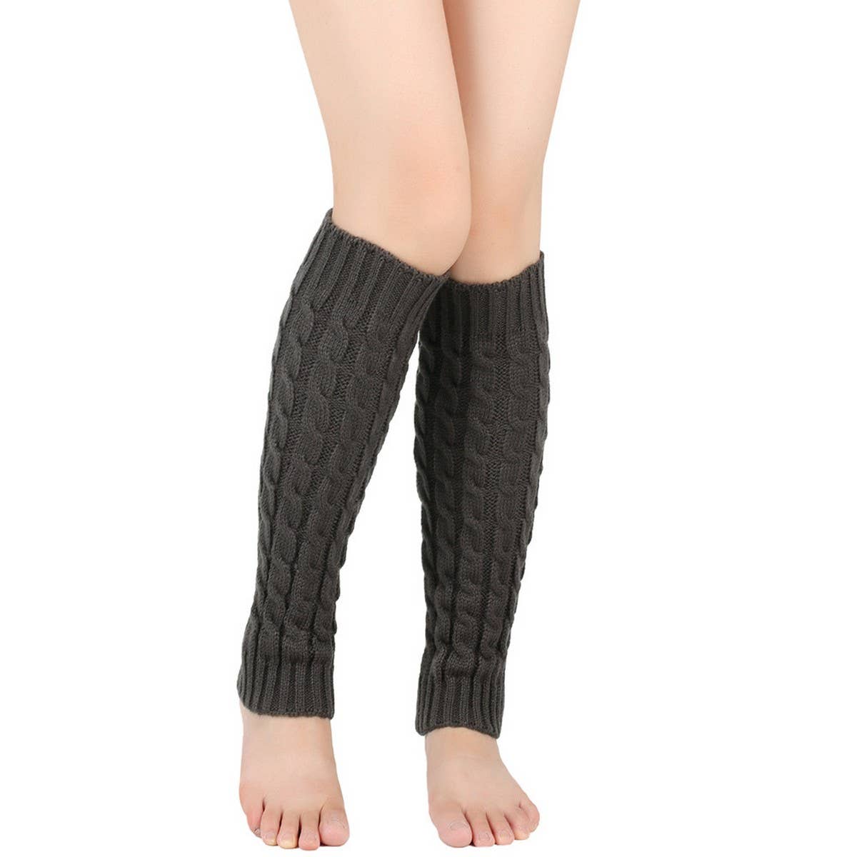 CWMS0811_Winter Warm Knitted Twist Leg Warmers