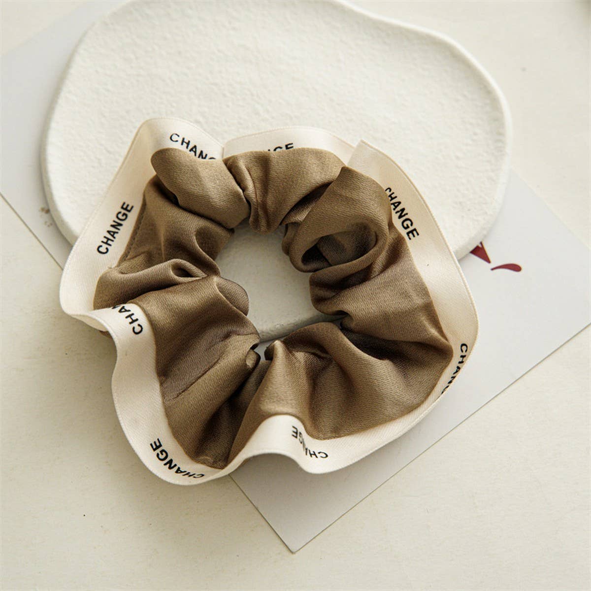 NEW PLEATED FRENCH HAIR TIE