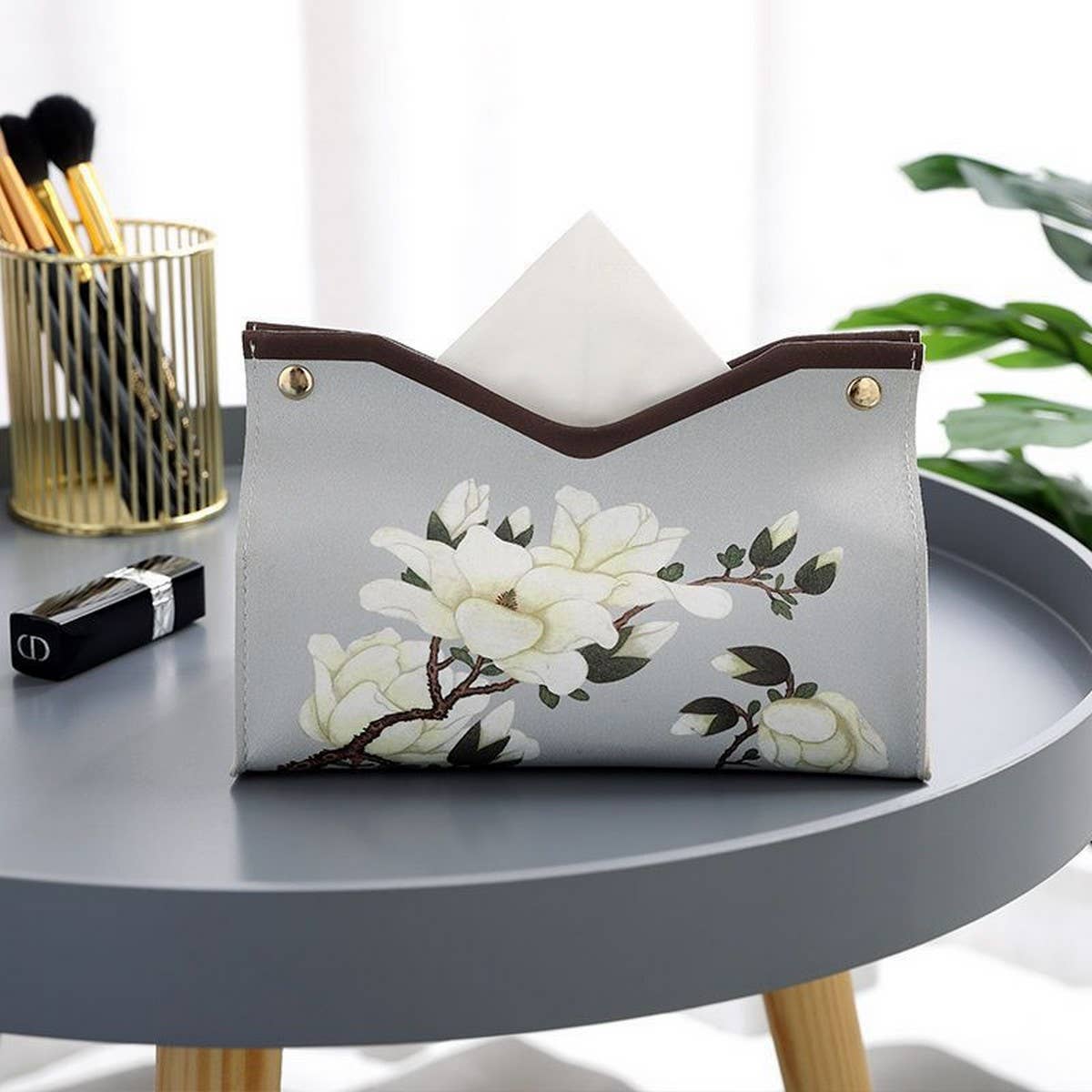 OIL PAINTING TISSUE BOX DESKTOP STORAGE BOX_CWMM2252
