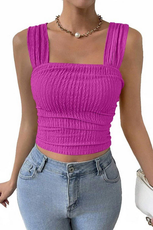 CWTTK1180_SQUARE NECK STRAP CROP TANK TOP