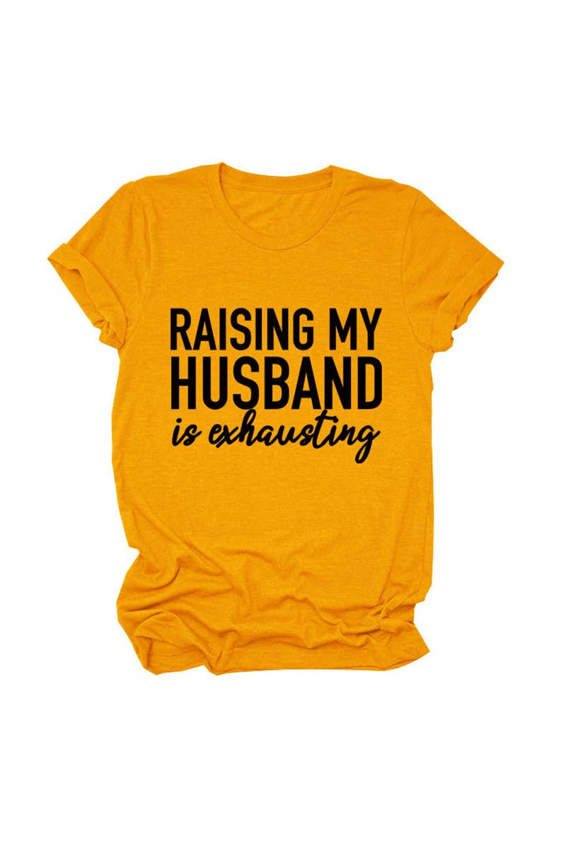 CWTTS1550_WOMEN'S SIMPLE LETTER PRINT ALL-MATCH T-SHIRT