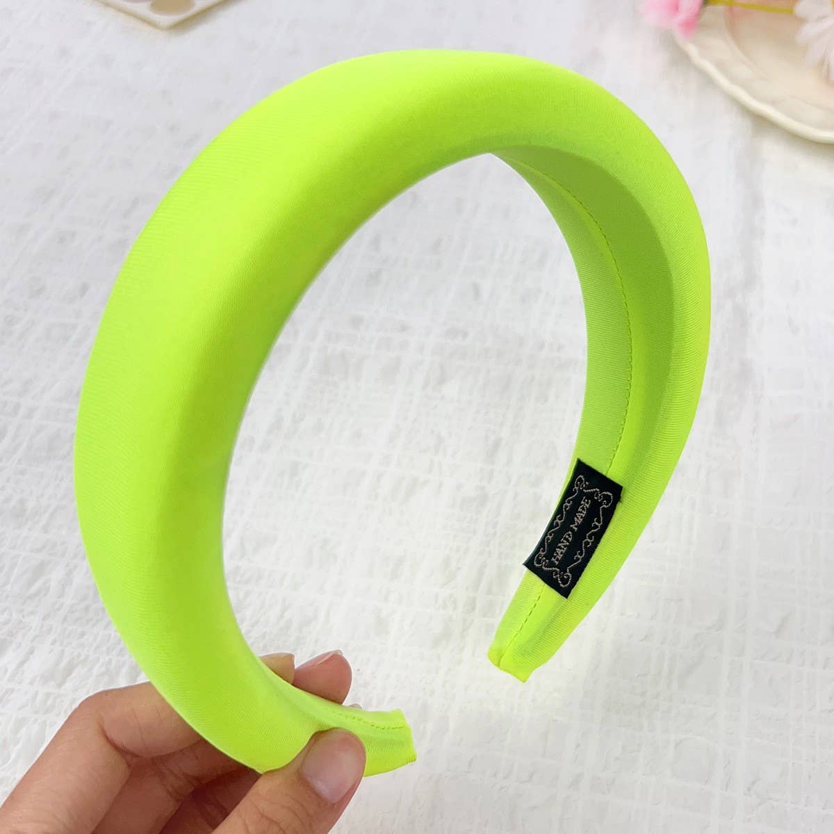 CANDY COLOR HIGH TOP TEMPERAMENT HEADBAND_CWAHA2082